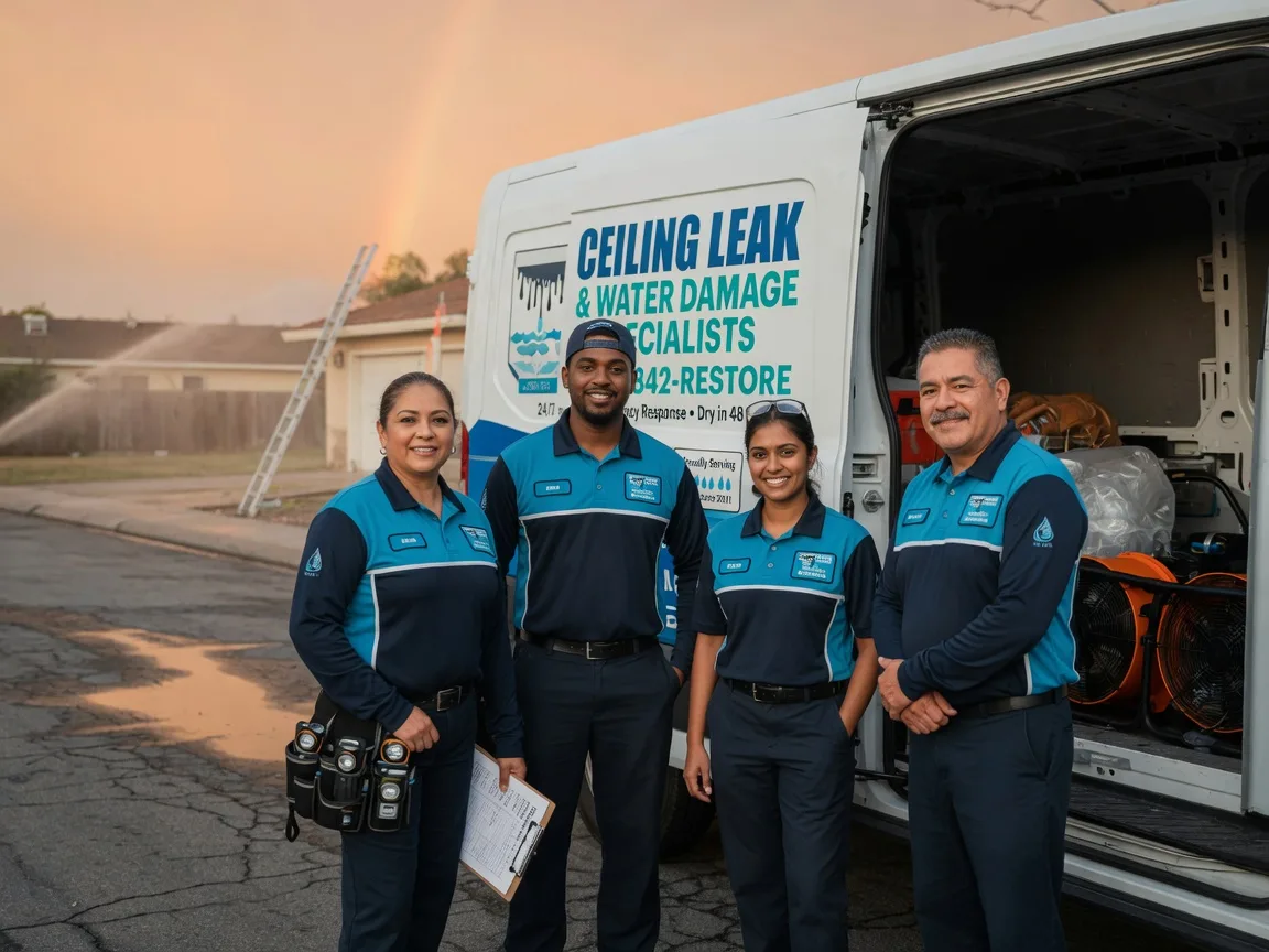 Ceiling Leak Cleanup company in Ninnekah, OK