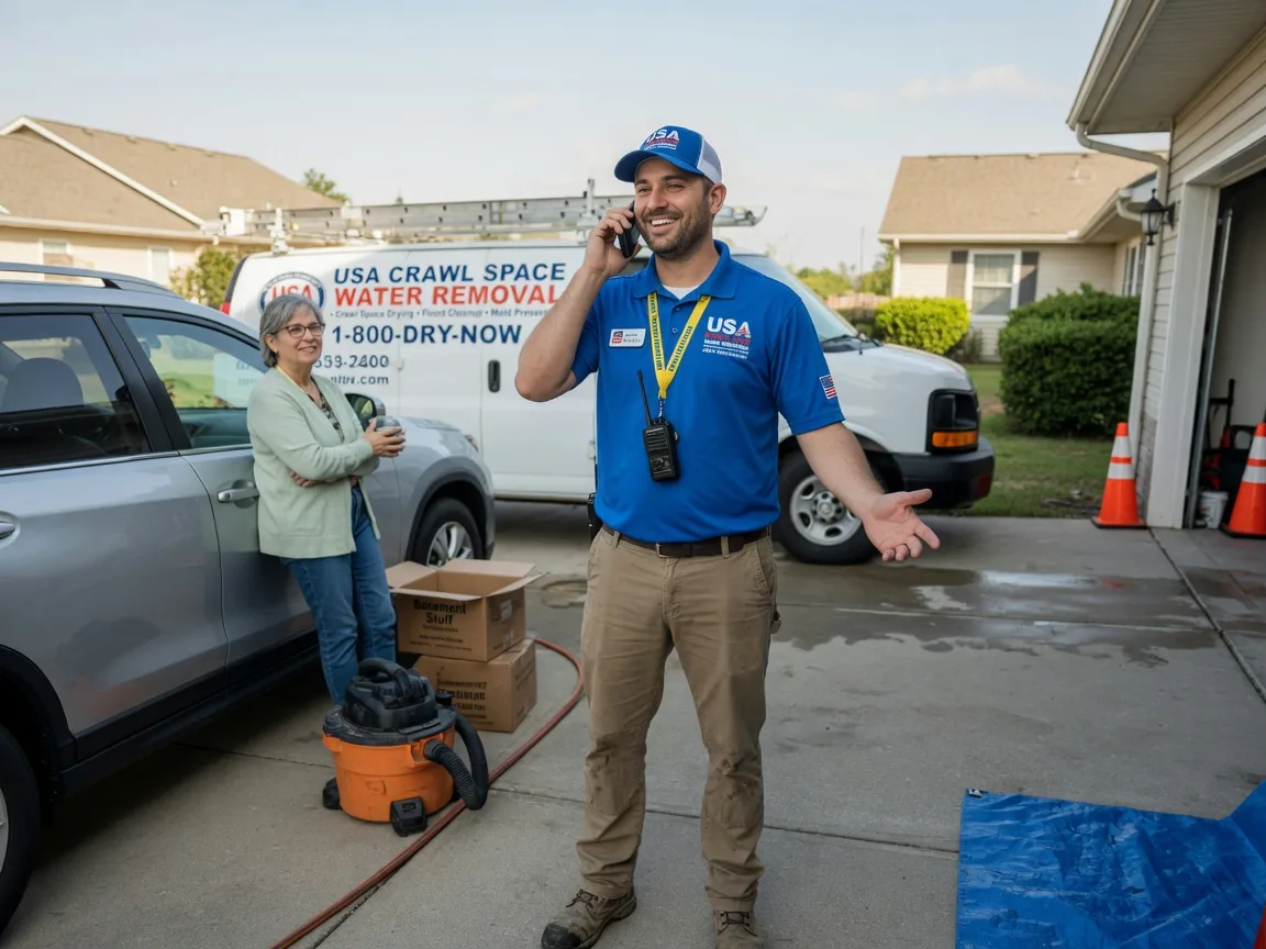 Crawl Space Water Removal Ninnekah, OK FAQs